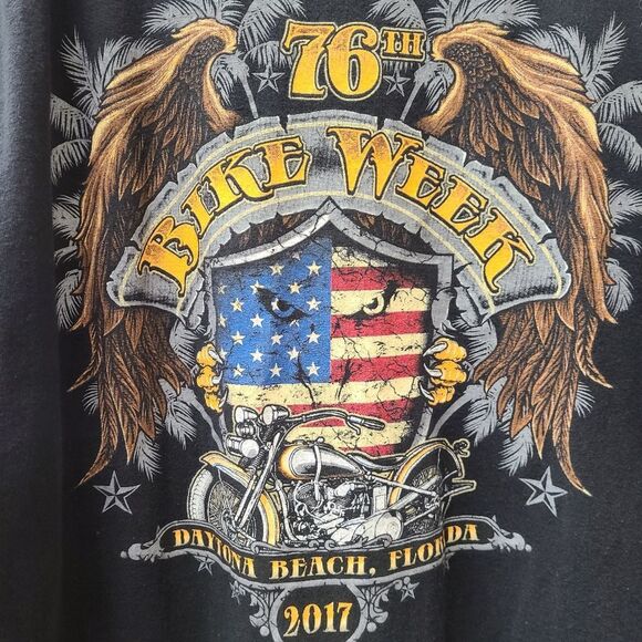 Daytona Beach Bike Week 2017 size XXL - Picture 4 of 4